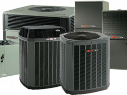 air conditioning and heating units of different types
